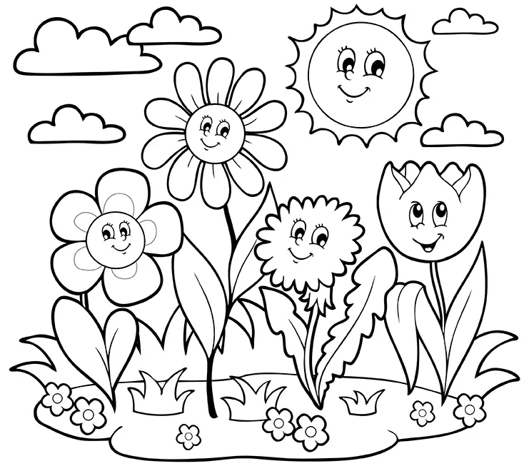 Crescimento Para Colorir 4