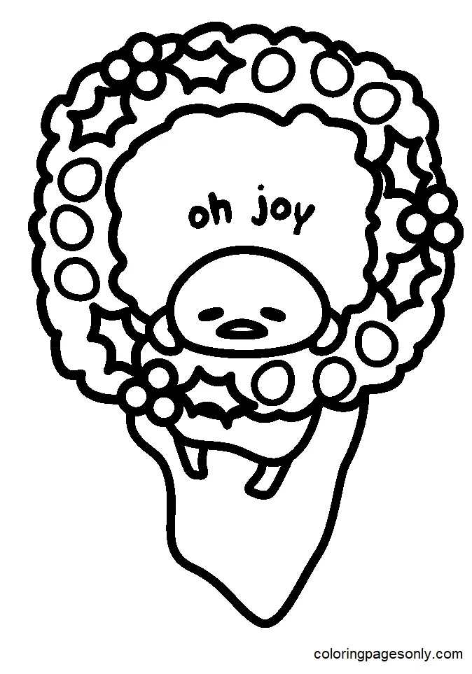 Gudetama Coloring Pages 59