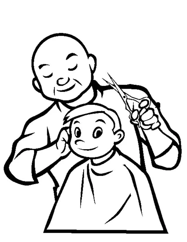 Hair Salon Coloring Pages 22