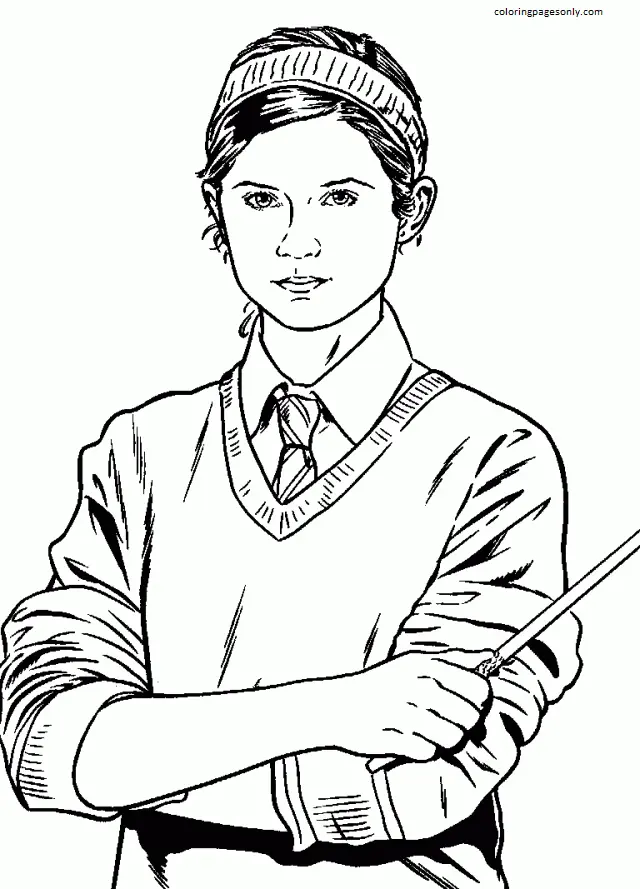 Harry Potter Para Colorear 16