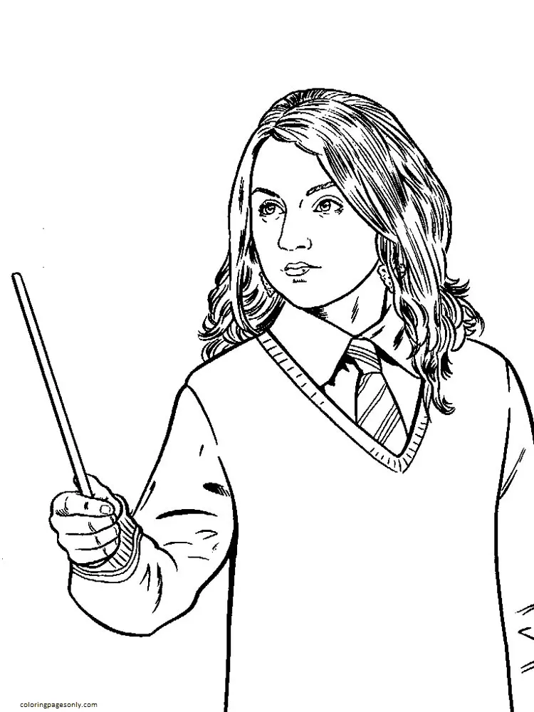 Harry Potter Para Colorear 43