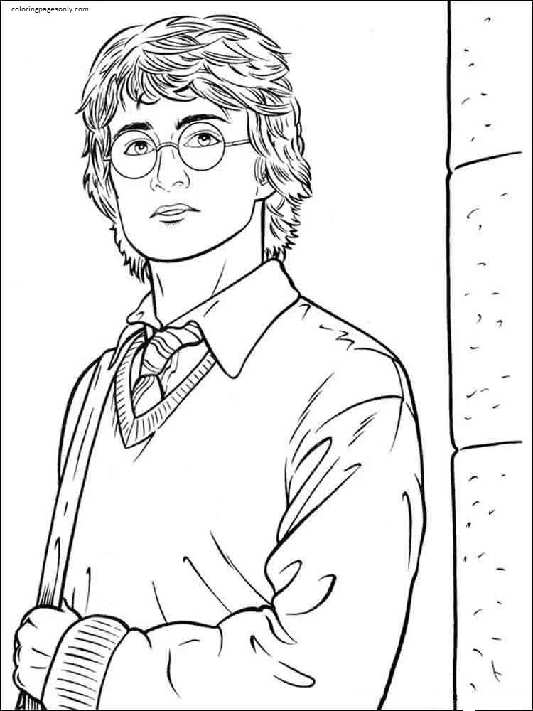 Harry Potter Para Colorear 99