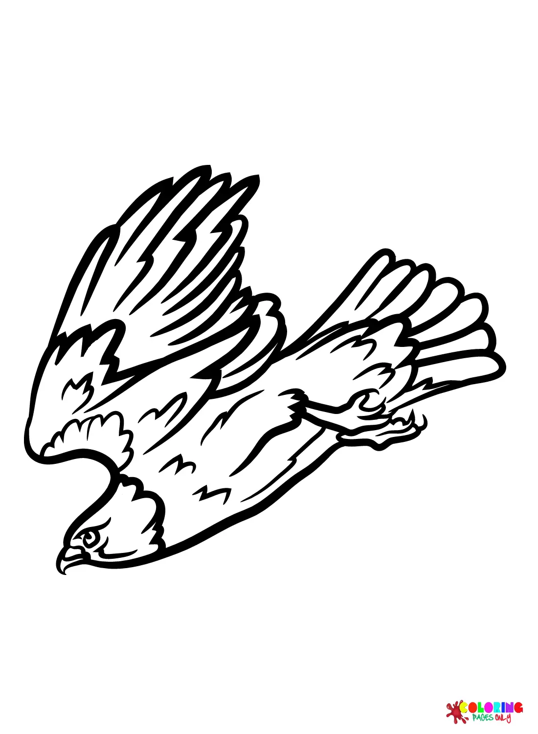 Hawks Coloring Pages 32