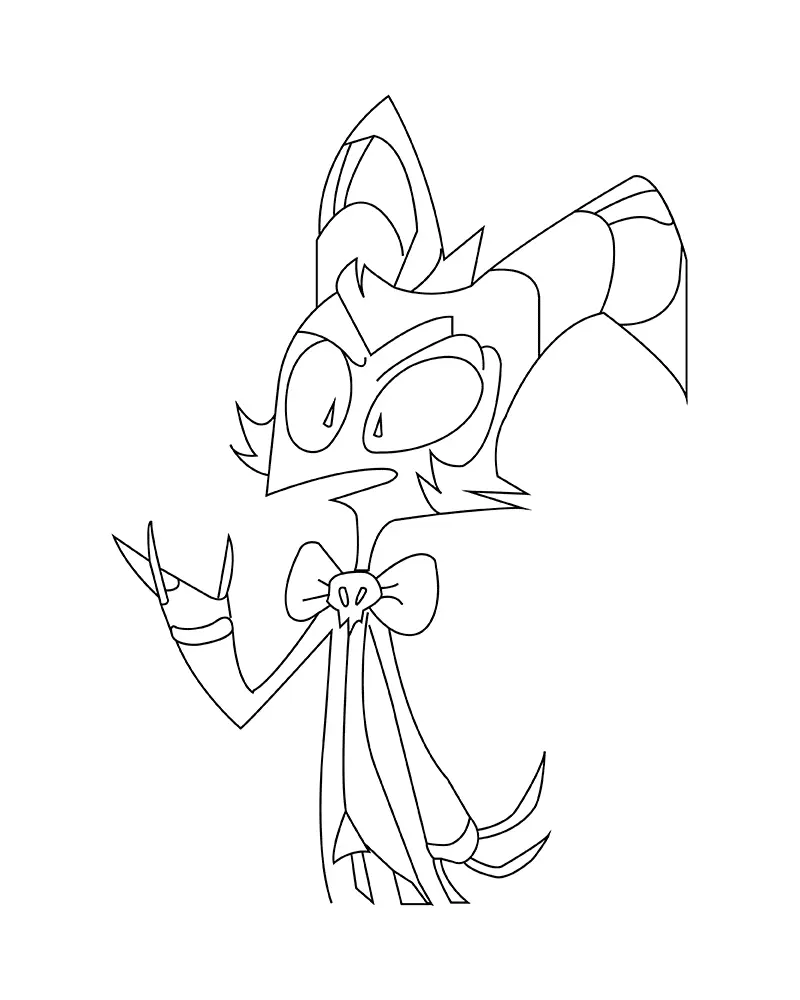 Desenhos de Hazbin Hotel Para Colorir