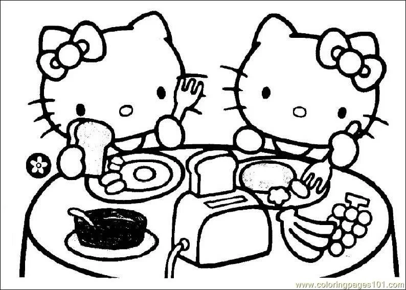 Hello Kitty Ausmalbilder