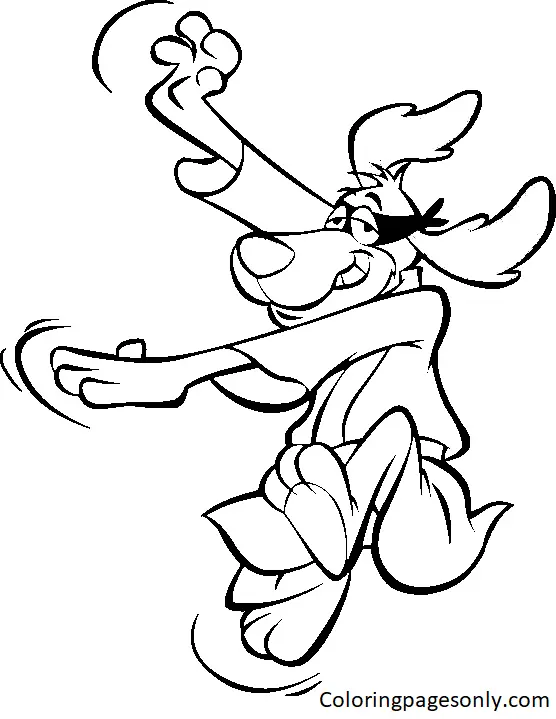 Hong Kong Phooey Para Colorear 35
