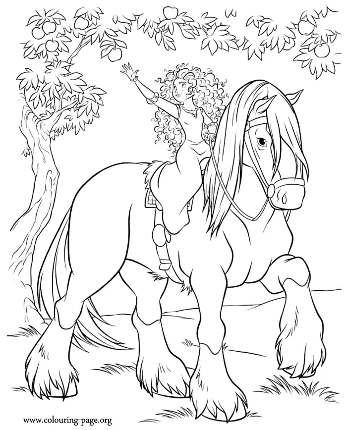 Desenhos de Cavalo E Cavaleiro Para Colorir 24