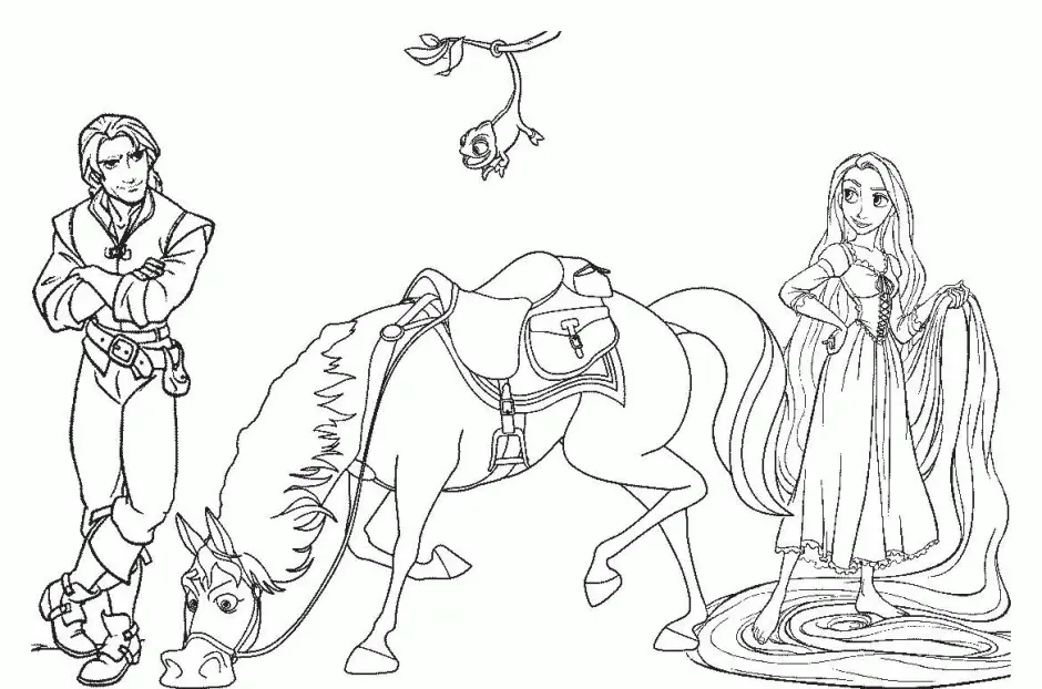 Desenhos de Cavalo E Cavaleiro Para Colorir 34