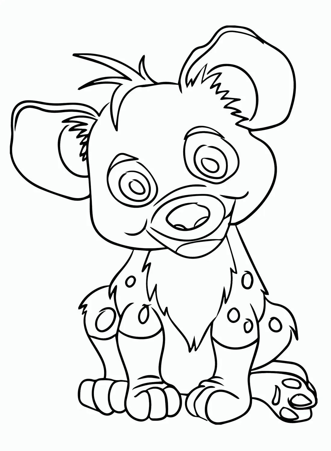 Hyena Ausmalbilder 36