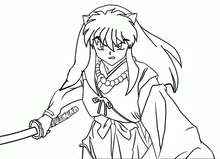 Inuyasha Coloring Pages 2