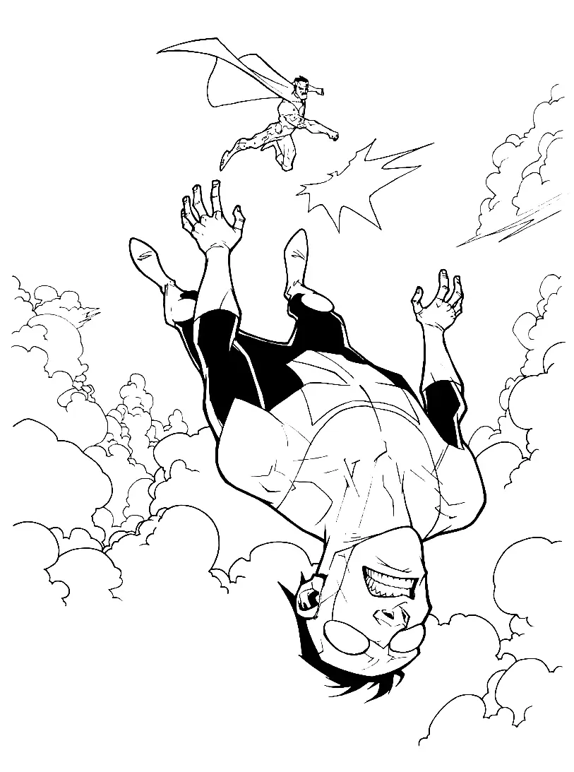 Invincible Coloring Pages 16