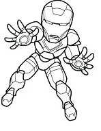 Iron man Coloring Pages 24
