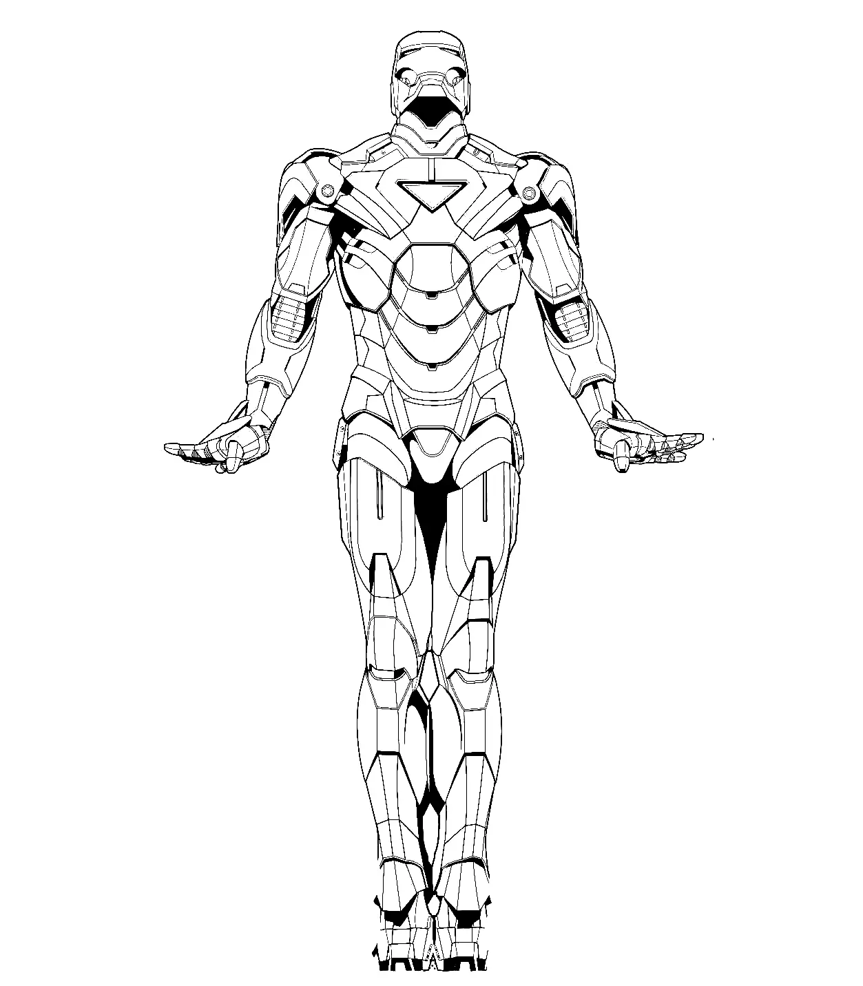 Iron man Coloring Pages 46