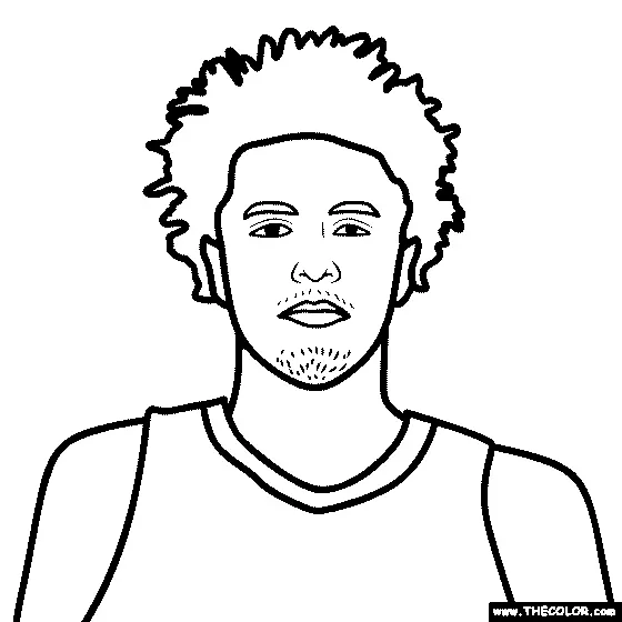 Desenhos de Ja Morant Para Colorir