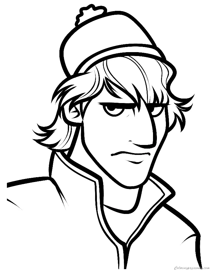 Desenhos de Kristoff Para Colorir 11