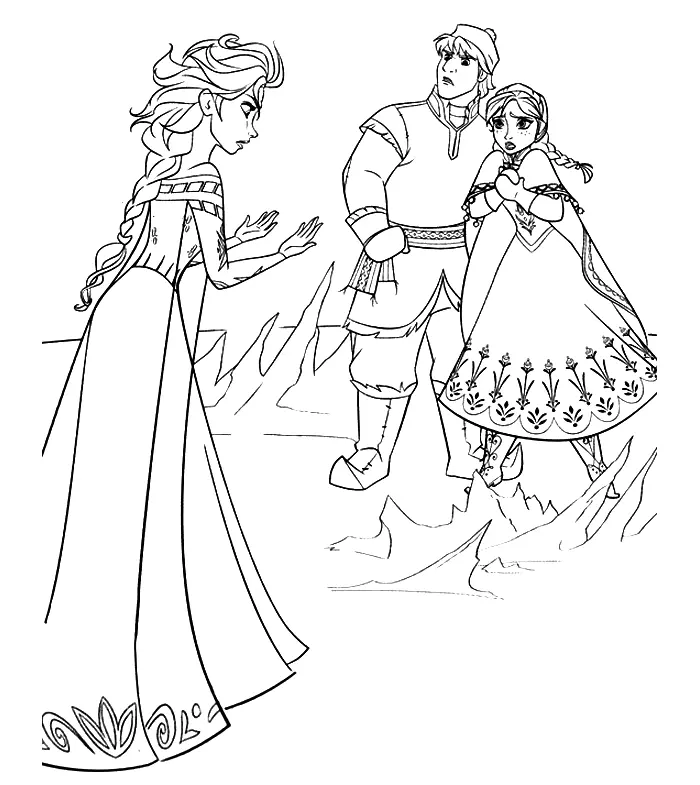 Desenhos de Kristoff Para Colorir 28