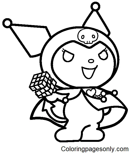 Kuromi Coloring Pages 38