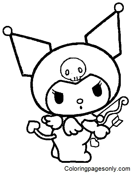 Kuromi Coloring Pages 47