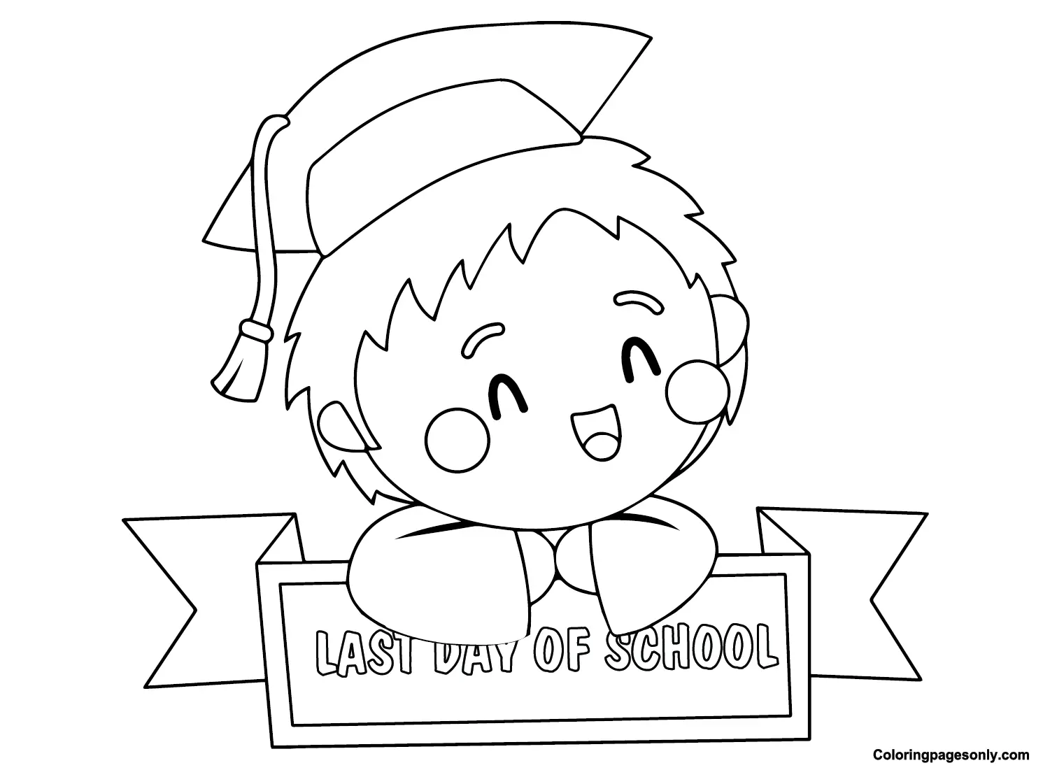 Last Day of School Coloring Pages 15