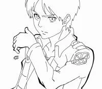 Levi Ackerman Ausmalbilder 1