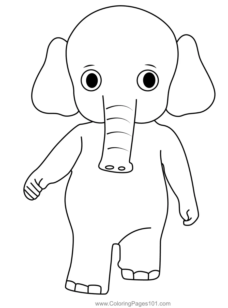 Little Baby Bum Coloring Pages 10