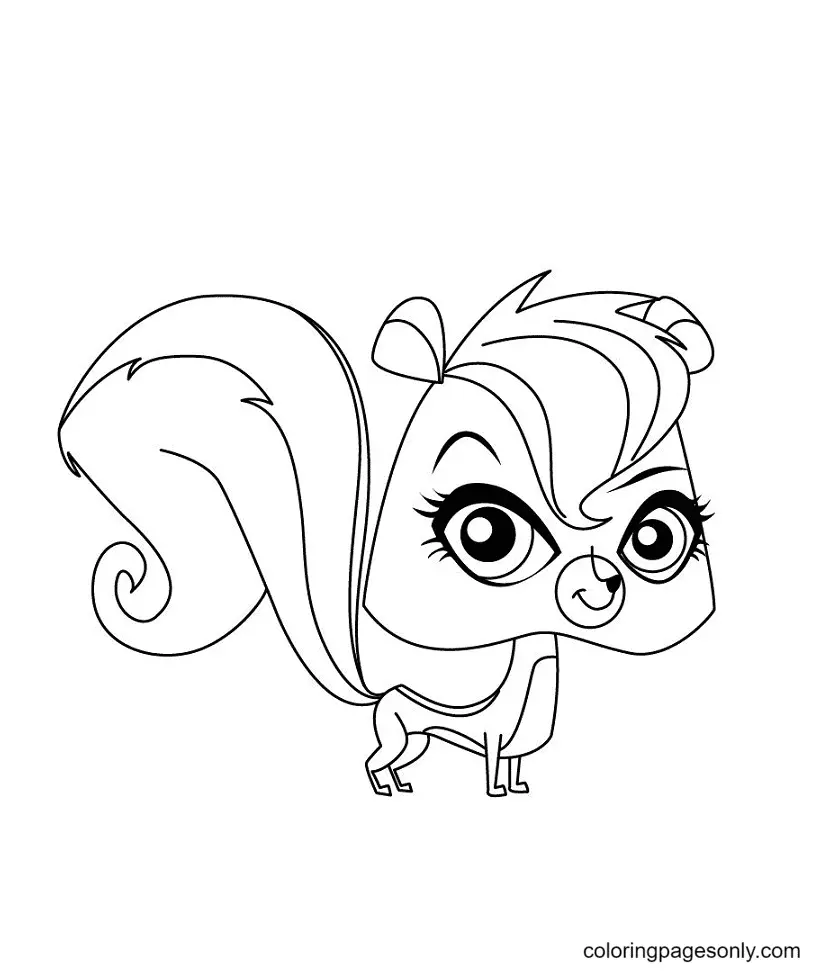 Littlest Pet Shop Ausmalbilder 1
