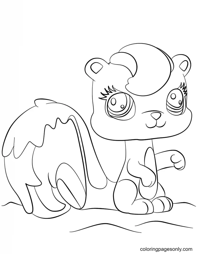 Littlest Pet Shop Ausmalbilder 11