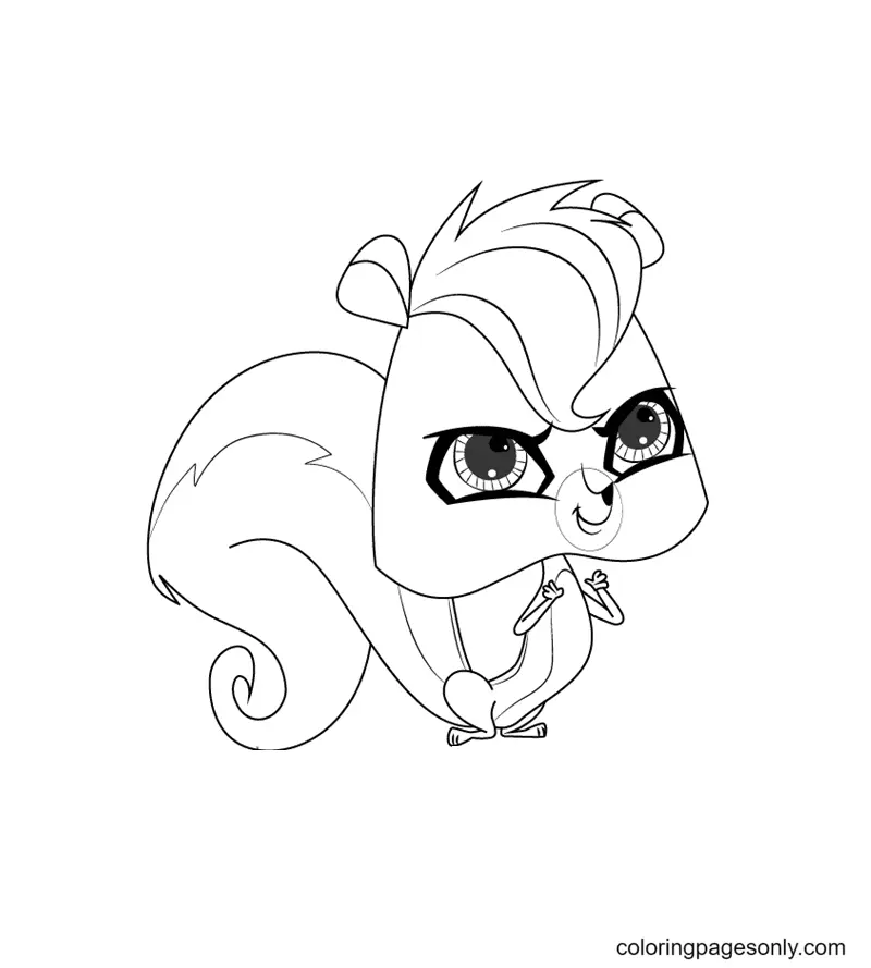 Littlest Pet Shop Ausmalbilder 12
