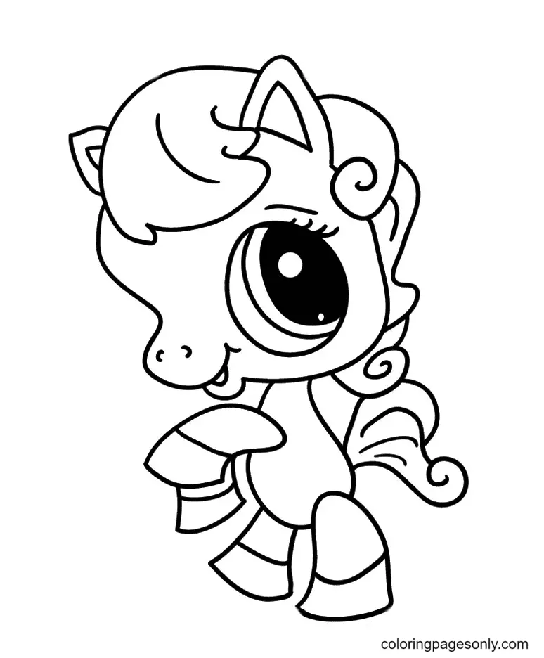 Littlest Pet Shop Ausmalbilder 14