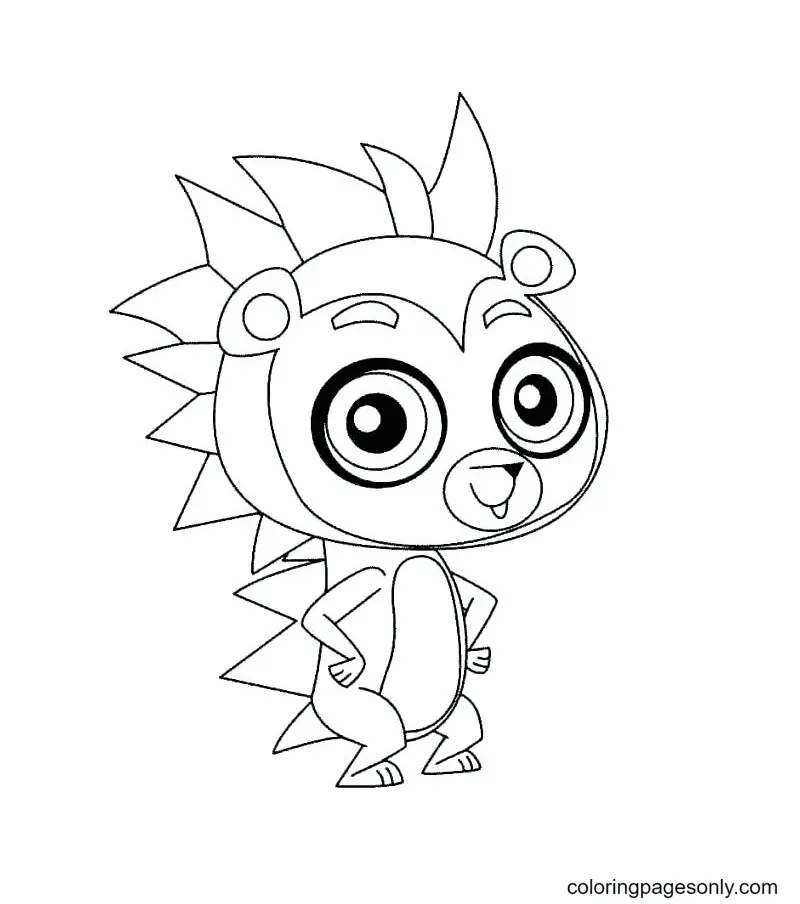 Littlest Pet Shop Ausmalbilder 19
