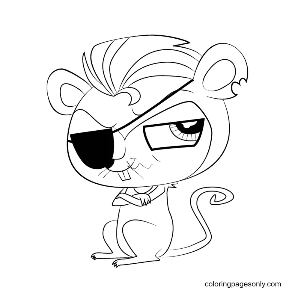 Littlest Pet Shop Ausmalbilder 22