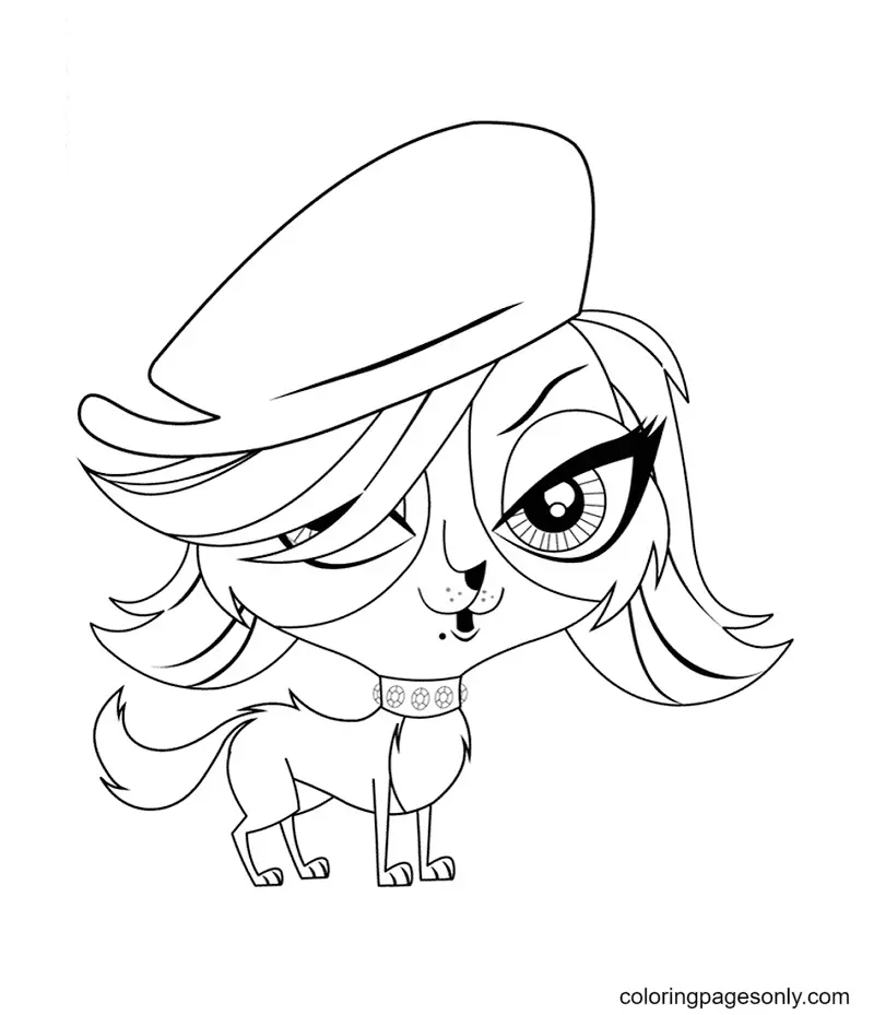Littlest Pet Shop Ausmalbilder 23