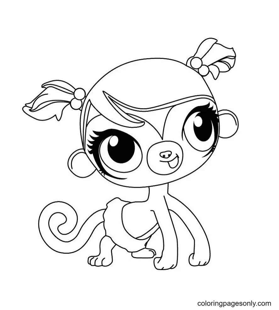 Littlest Pet Shop Ausmalbilder 35