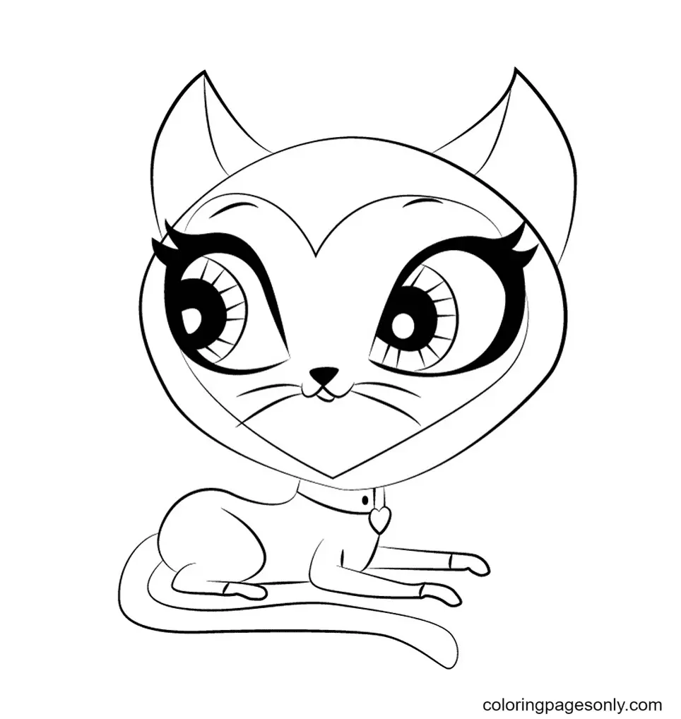 Littlest Pet Shop Ausmalbilder 36