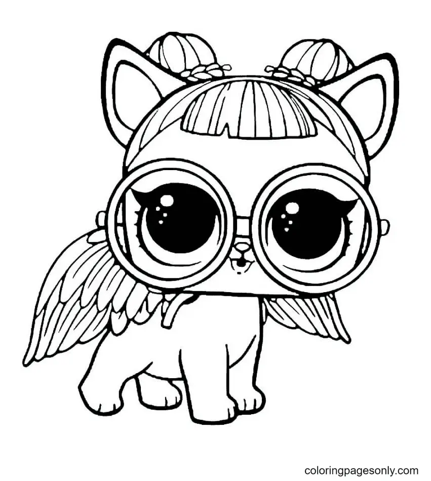 Littlest Pet Shop Ausmalbilder 4
