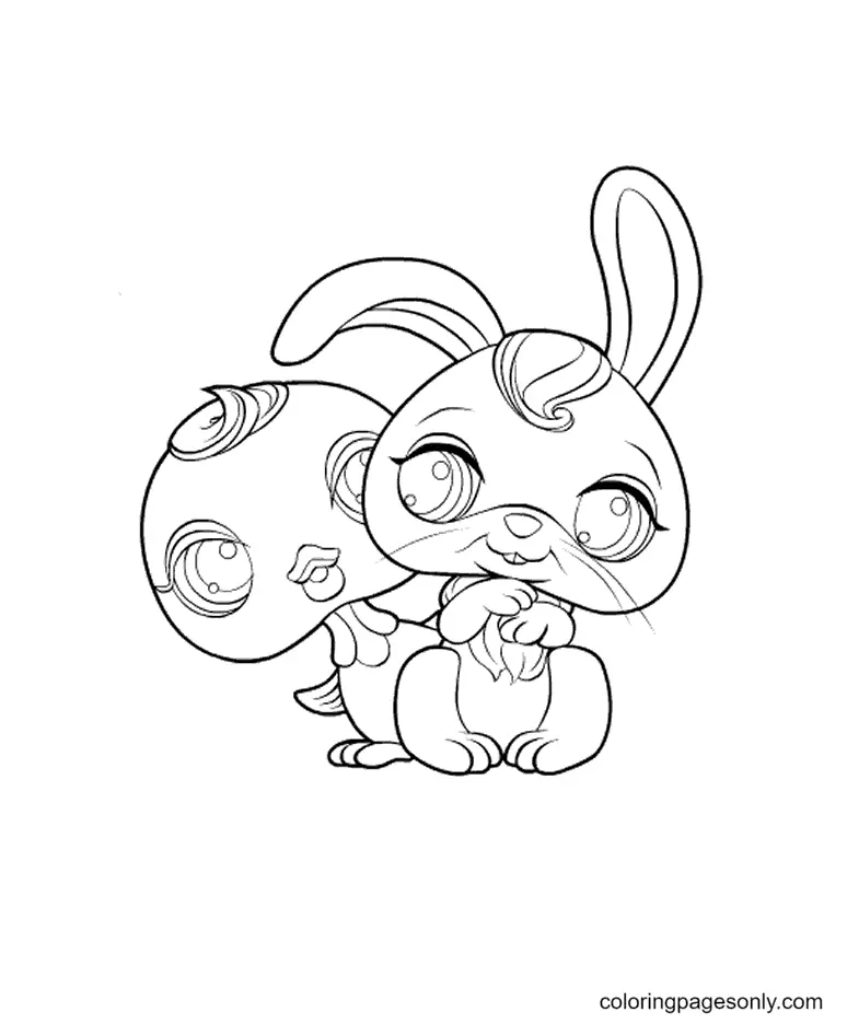 Littlest Pet Shop Ausmalbilder 42