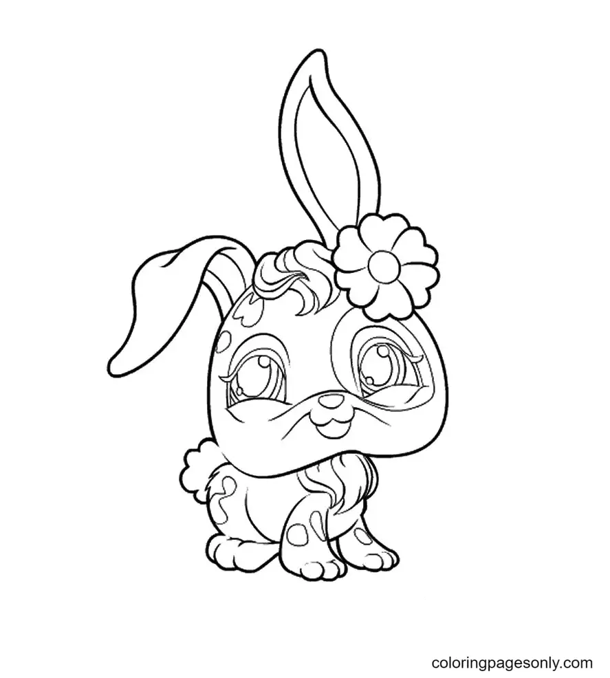 Littlest Pet Shop Ausmalbilder 44