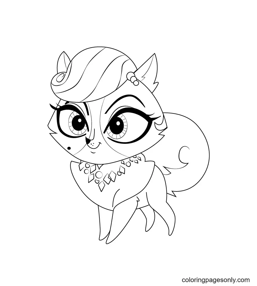 Littlest Pet Shop Ausmalbilder 46