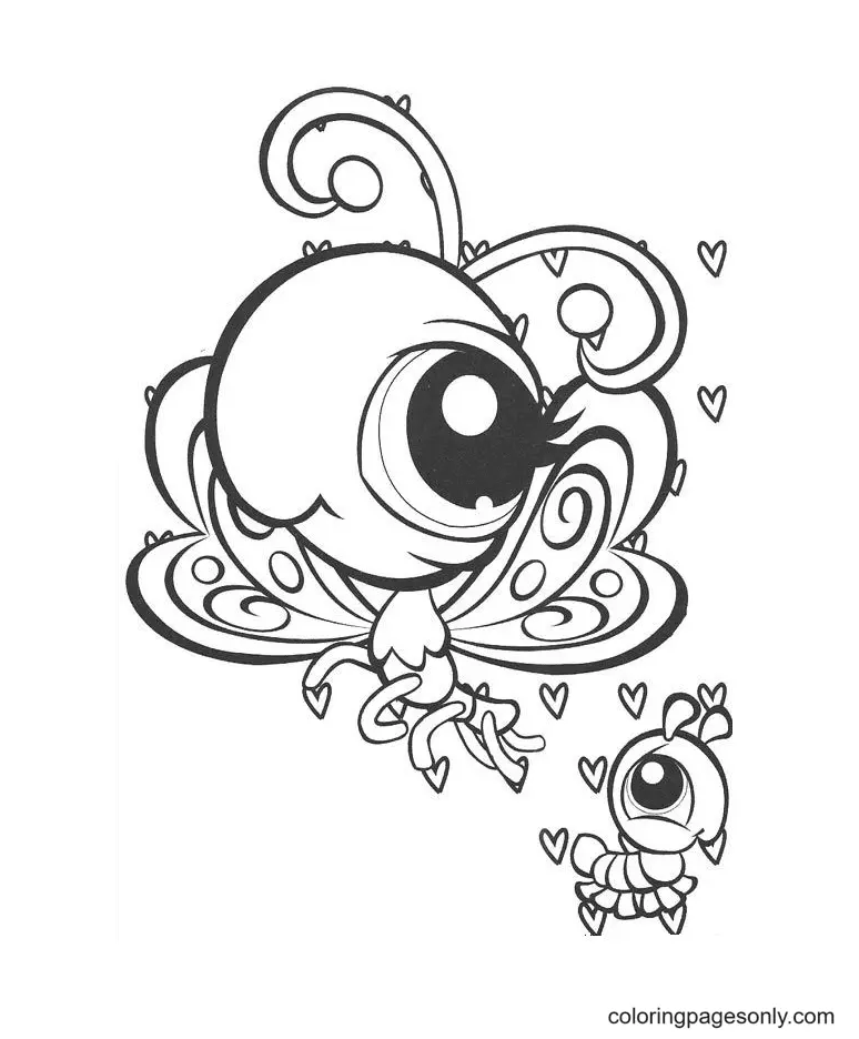 Littlest Pet Shop Ausmalbilder 47