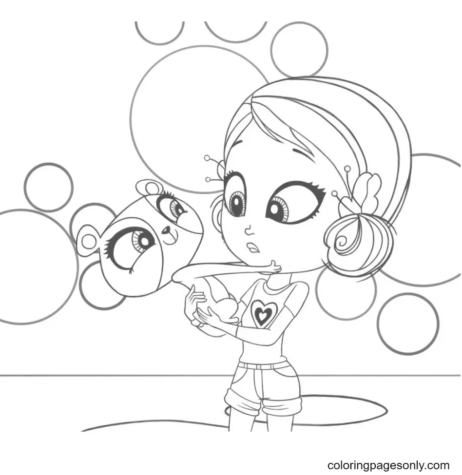 Littlest Pet Shop Ausmalbilder 5