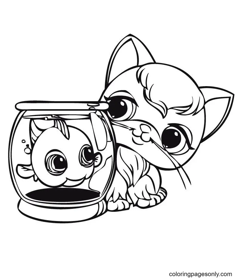 Littlest Pet Shop Ausmalbilder 56