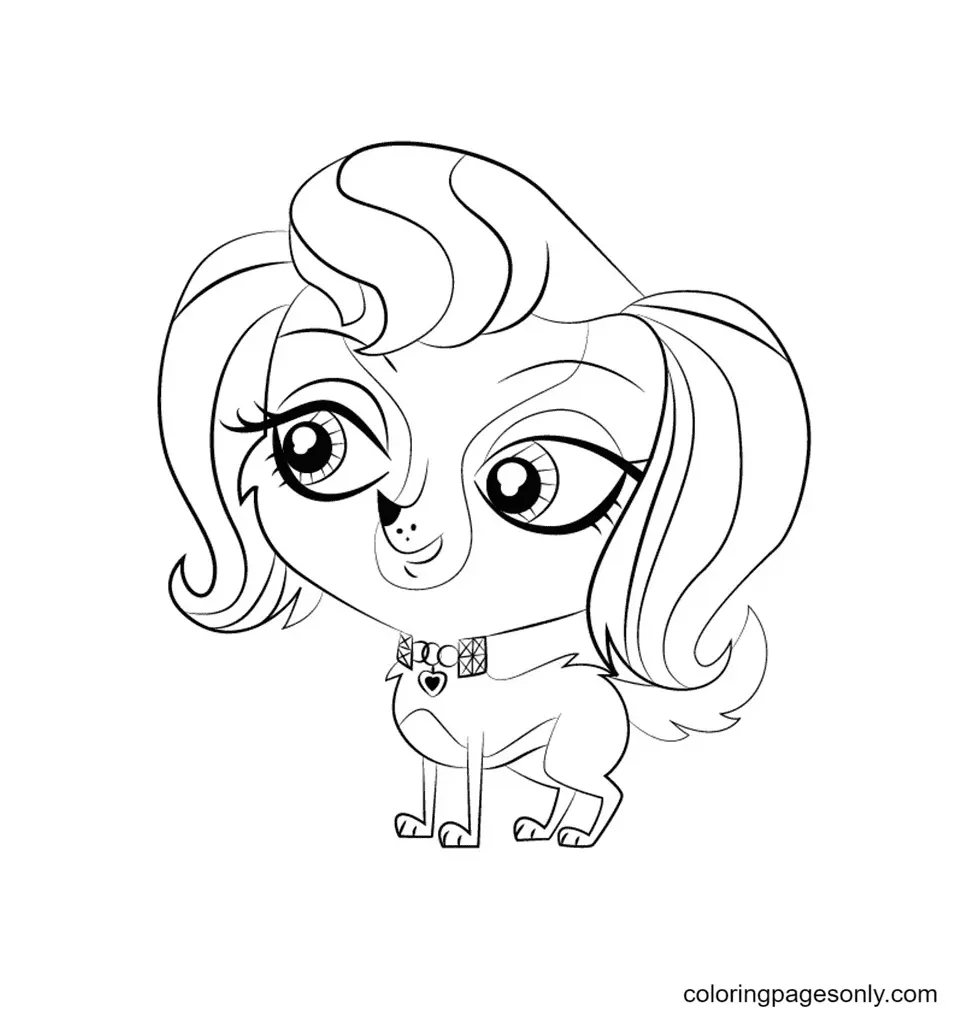Littlest Pet Shop Ausmalbilder 62