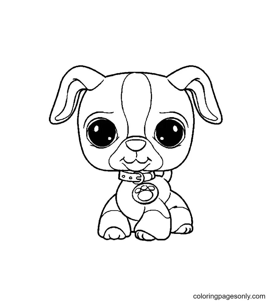 Littlest Pet Shop Ausmalbilder 9
