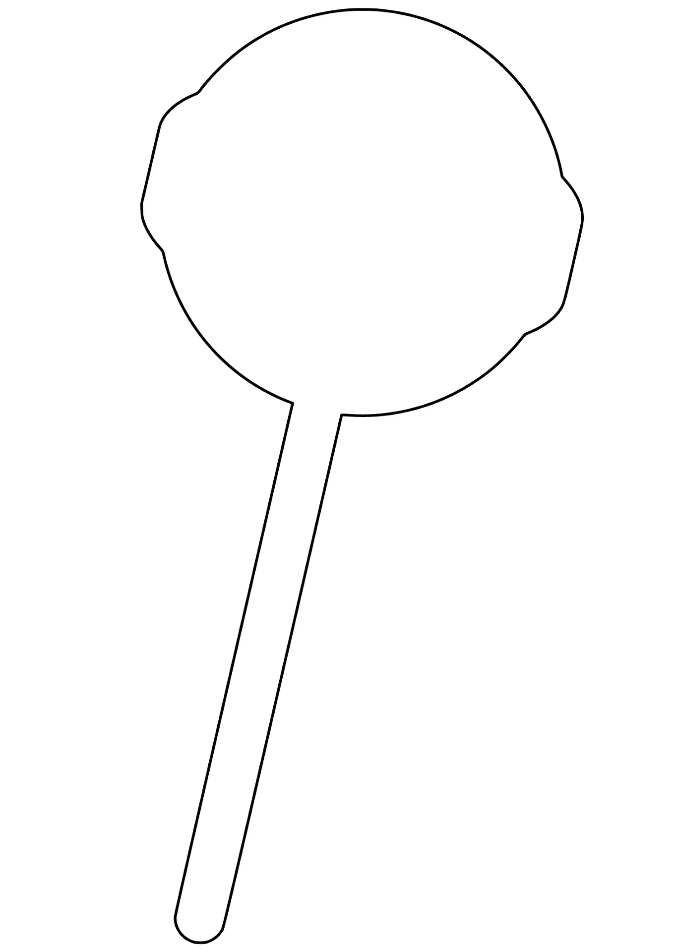 Pirulito Para Colorear 39