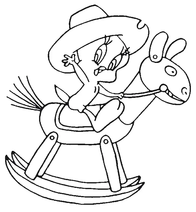 Looney Tunes Characters Coloring Pages