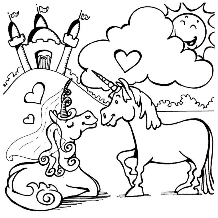 Amor Para Colorear 44