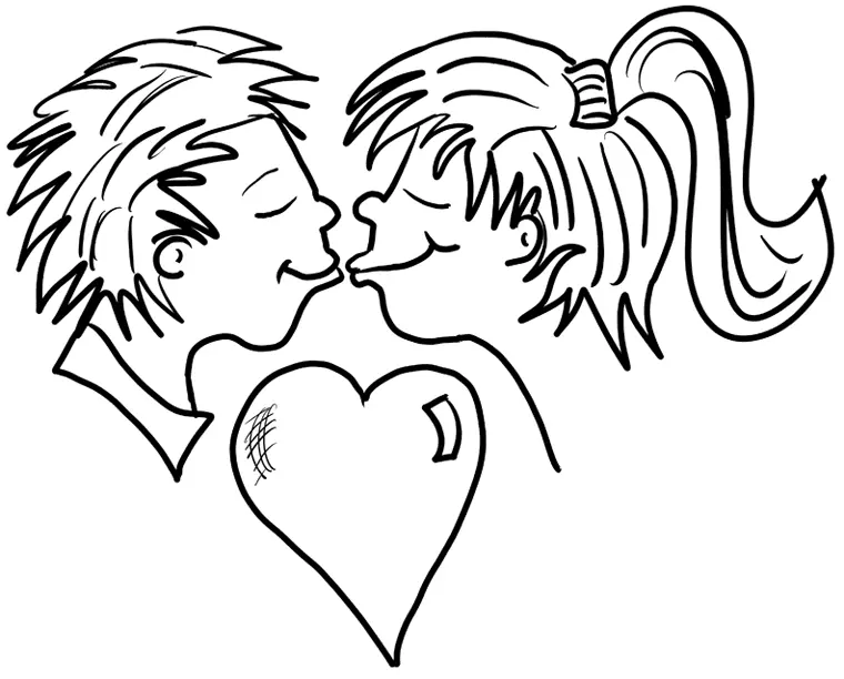 Amor Para Colorear 55