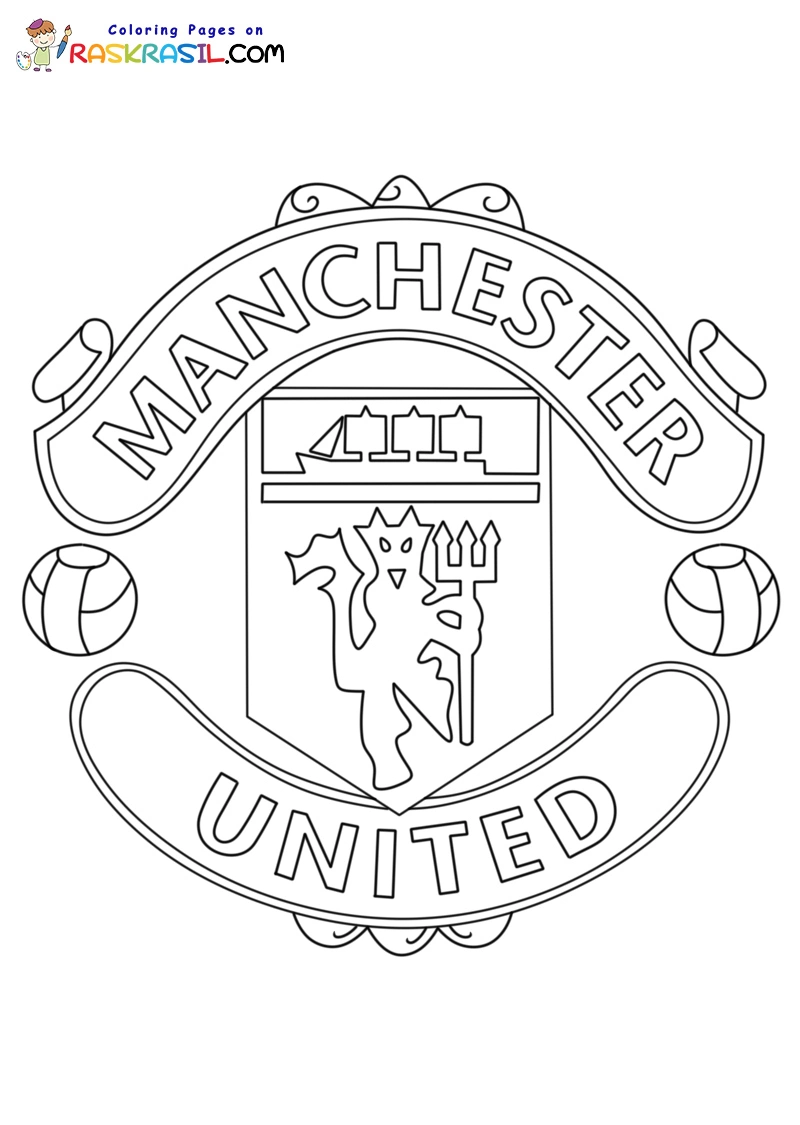 Manchester United Coloring Pages 6
