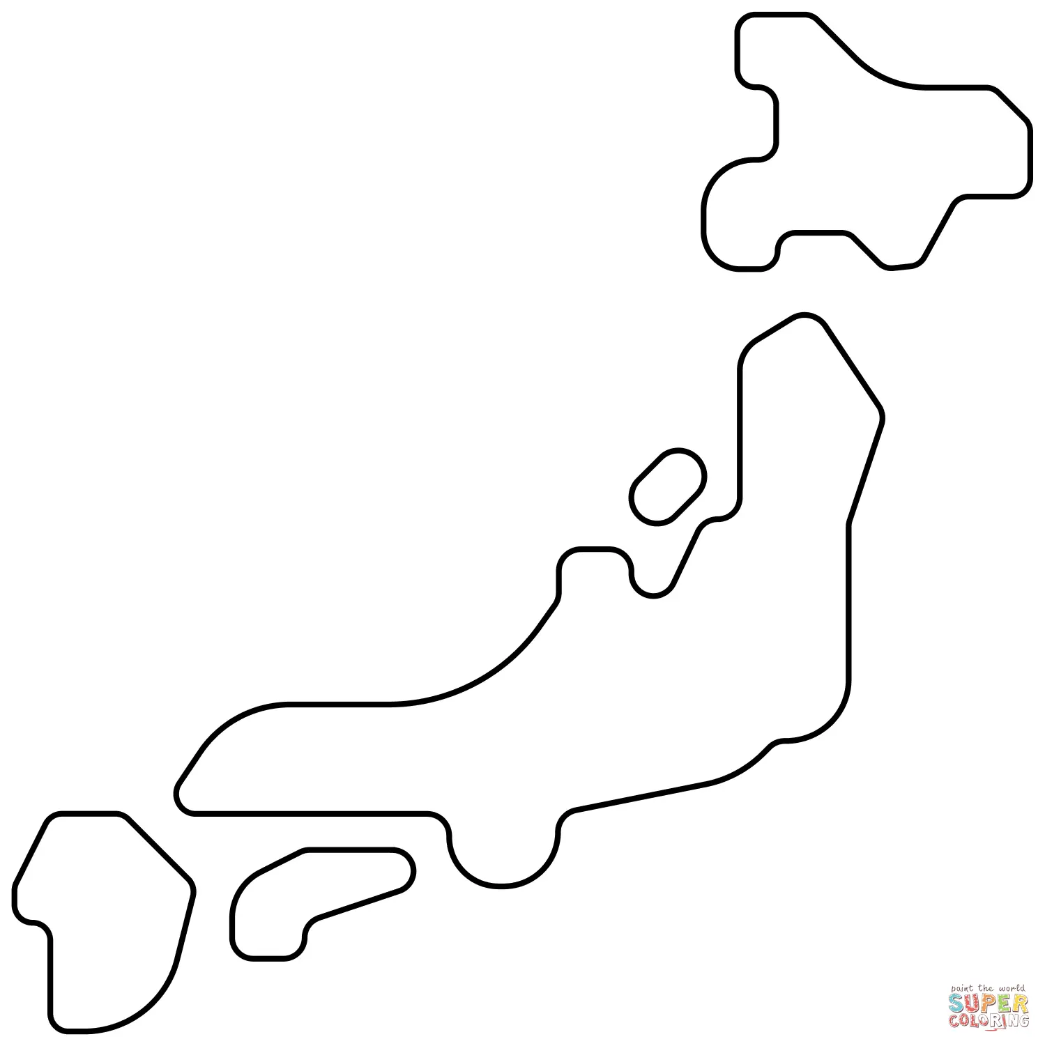 Mapas para Colorir 2
