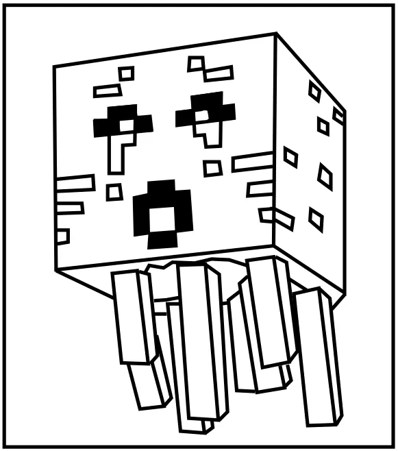 Minecraft Coloring Pages 29